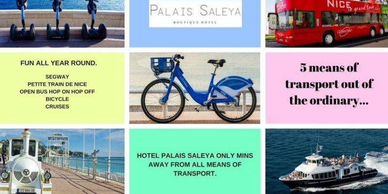 5 Ways to visit Nice: Hotel Palais Saleya